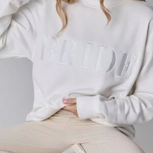 Six Stories Bride Statement Sweatshirt